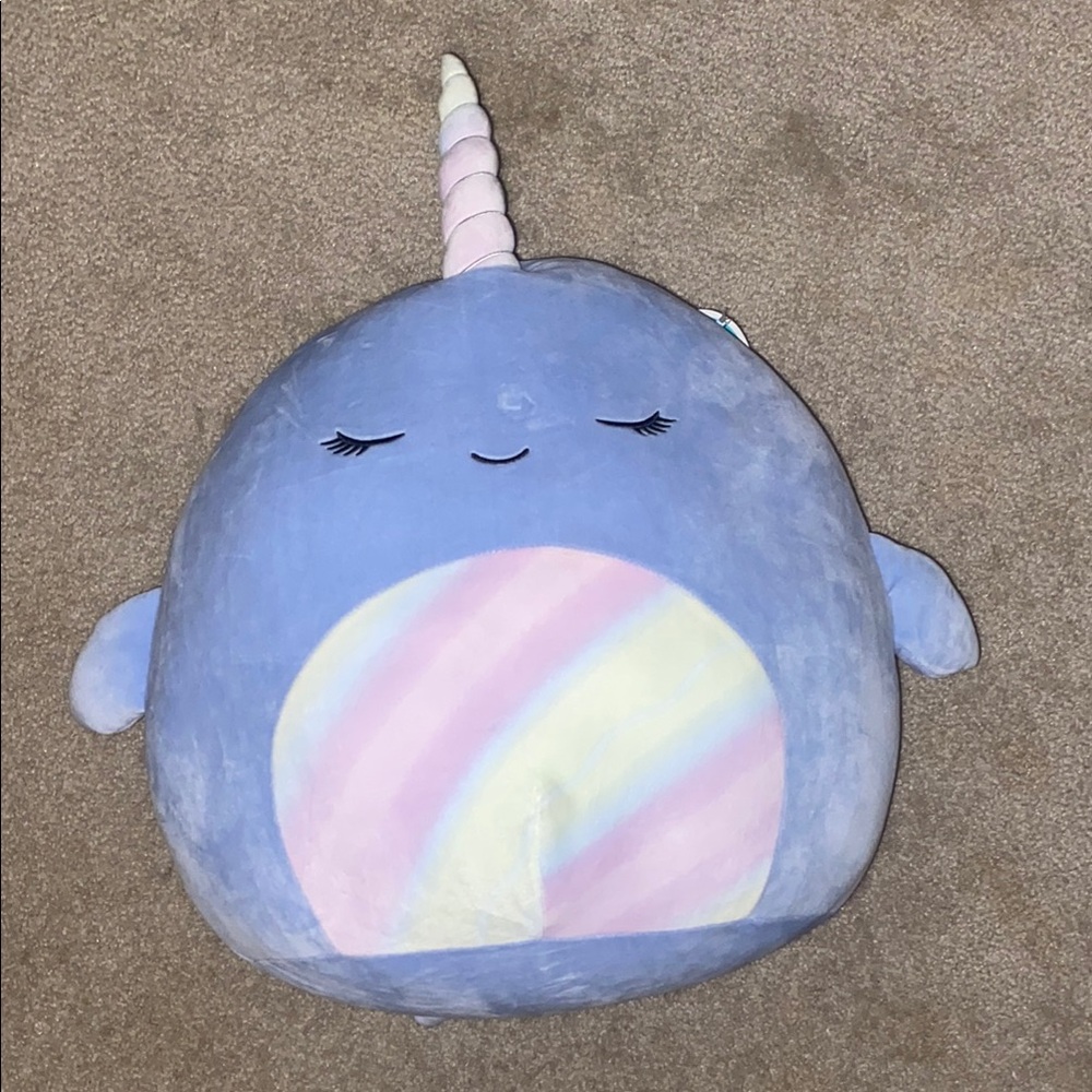 Squishmallows Original Naomi The Narwhal